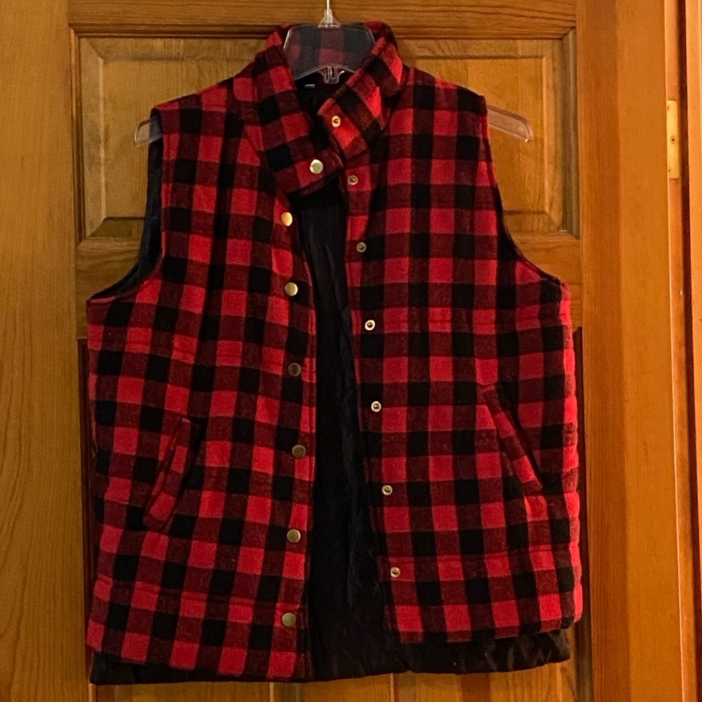 Buffalo Plaid Vest